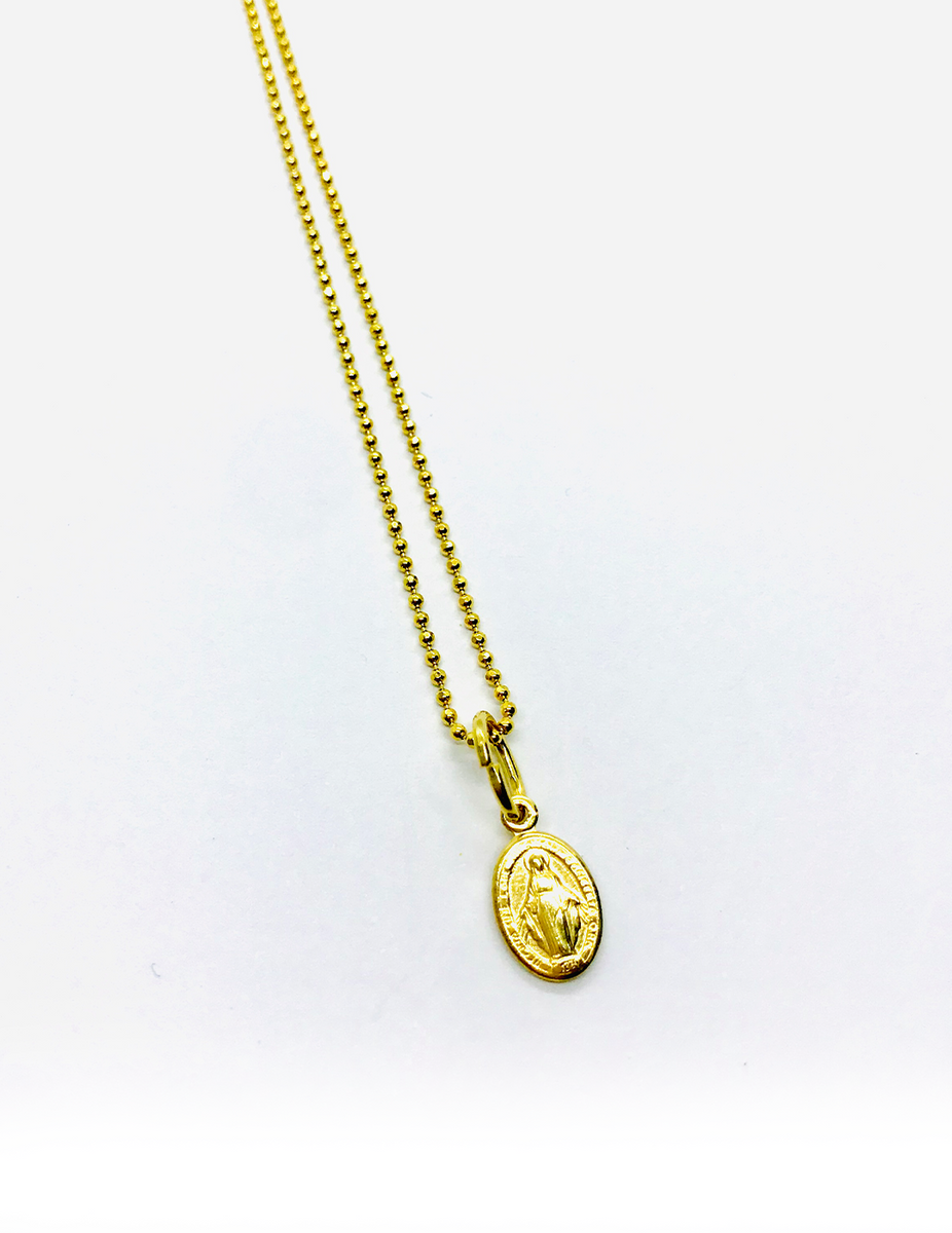 Mary Medallion Necklace – Santina jewellery