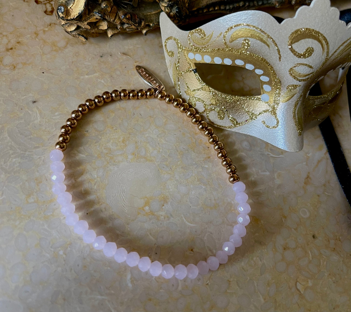Rose Quartz love Bracelet - Free gift