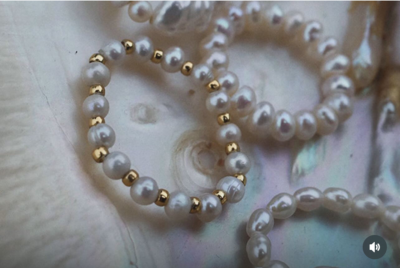 Pearl rings - Open Size