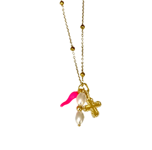 La Dolce Vita Necklace - Choose your charms (Max 3)