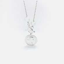 Load image into Gallery viewer, Classic silver coin Necklace

