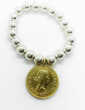 Load image into Gallery viewer, Classic Royal Gold Coin Bracelet
