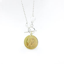 Load image into Gallery viewer, Classic Royal Gold Coin Necklace
