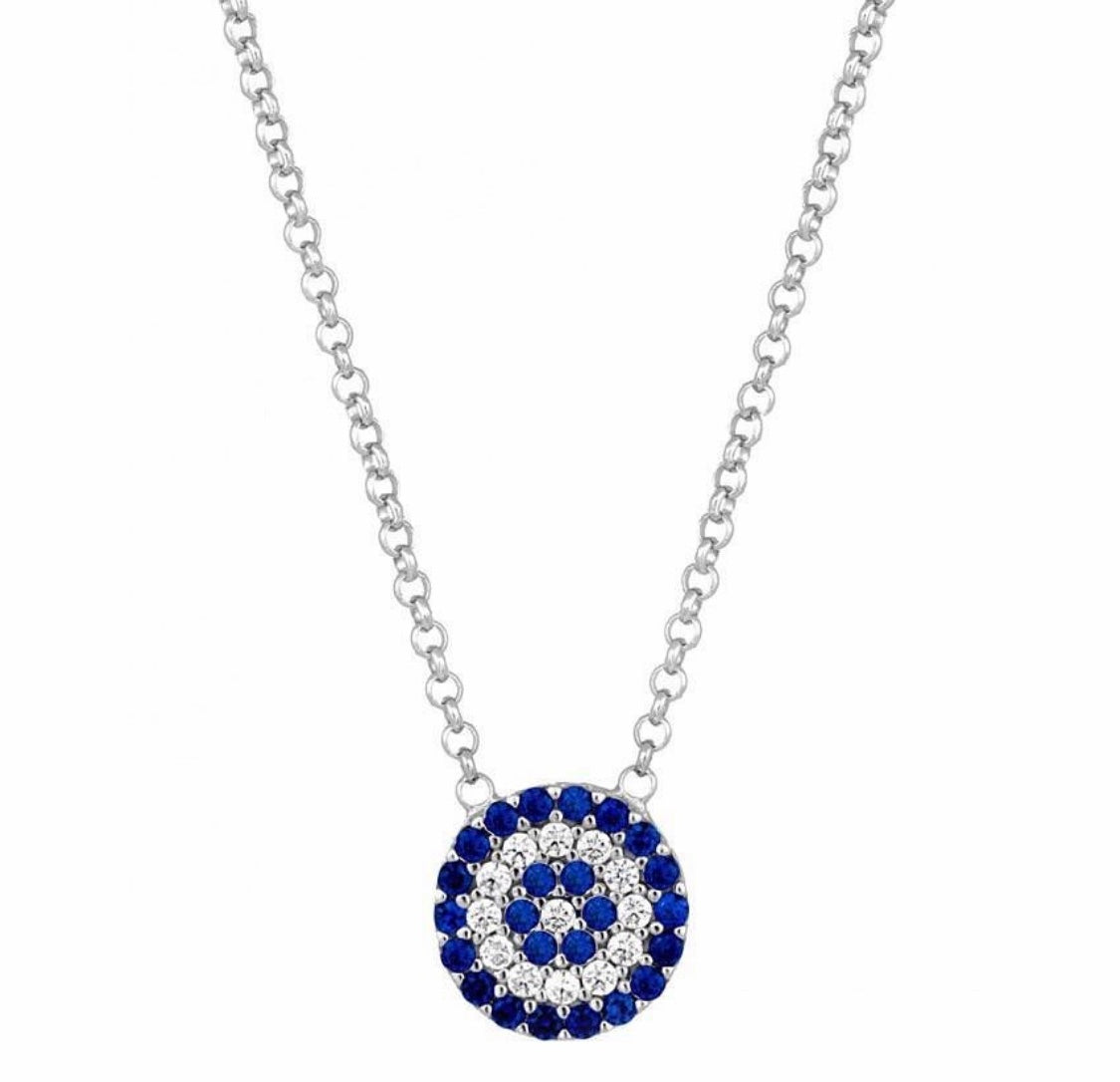 Mini blue necklace
