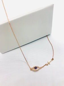 Evil eye Motif Necklace