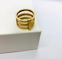 Load image into Gallery viewer, Luxe Art Deco Ring
