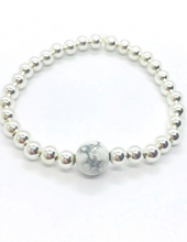 Load image into Gallery viewer, Luxe Howlite Bracelet

