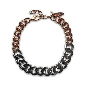 Luxe Two-Tone Bracelet