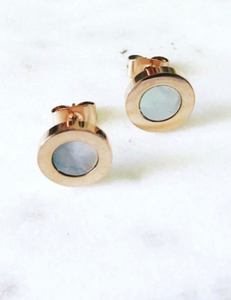 Mother of pearl studs