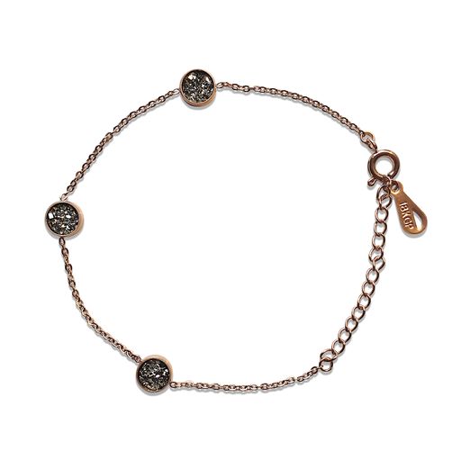 Rosegold and Hematite bracelet
