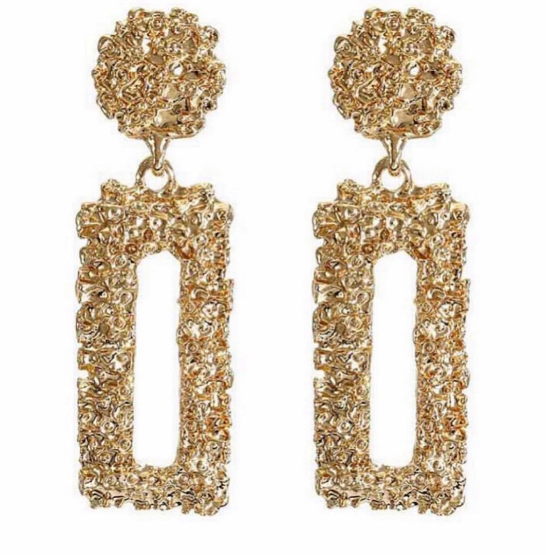 Golden sparkle drops