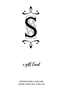 Santina eGift Card
